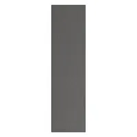 ASI GLOBAL Partition Column: Plastic Polymer, Pebble, Black, 82 in Ht, 22 in Wd, 1 in Thick (MPN 40-90872253-9205)
