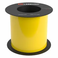LabelTac 9 Standard Supply: 5 in x 75 ft, Vinyl, Yellow (Gloss), Indoor/Outdoor (MPN LT501-C)