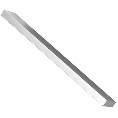 SECURITRON Stop Filler Plate: 8 in Lg, 3/8 in Wd - Mounting Brackets & Filler Plates
