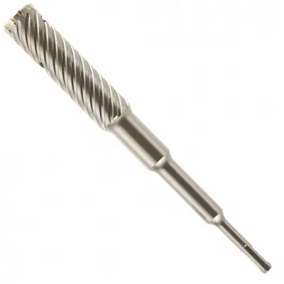 BOSCH Rebar Cutter Drill Bit: 1 1/4 in Drill Bit Size, 10 in Max Drilling Dp - SDS-Plus Rebar Cutting Drill Bits
