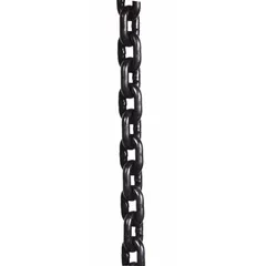 This load chain is a replacement part for Dayton manual chain hoists. It is rated for a compatible load capacity of 2,000 lb. The chain is used in industrial lifting applications to raise and lower loads manually.