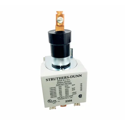 STRUTHERS-DUNN Mercury Displacement Contactor: 24V DC, 35 A Full Load Current - Resistive - Mercury Displacement Contactors
