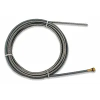 Steel liner from the Universal Conventional Liners series, measuring 3/32 in x 15 ft. Designed to guide welding wire through Bernard, Miller, and Hobart MIG guns in industrial welding applications