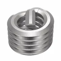 HELI-COIL Helical Insert: Tanged Tang Style, Free-Running, M4-0.70 Thread Size, Plain, Plain, 100 PK (MPN A1084-4CN040)