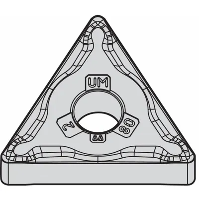 WIDIA Triangle Turning Insert: TNMG334UM - Triangle (T) Indexable Turning Inserts