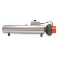 TEMPCO Circulation Heater: 3 Phase, 480V AC, 12,000 W Watt, 1 in NPT, 3 in Flange Size, 48 W/sq in (MPN CHF02342)