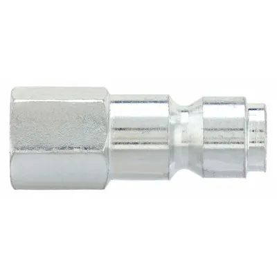SPEEDAIRE Quick Connect Hose Coupling: 3/8 in Body Size, 1/4 in Hose Fitting Size - Tru-Flate Automotive Steel Quick-Connect Air Coupling Plugs