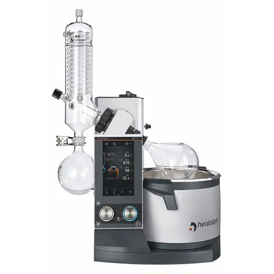 HEIDOLPH Rotary Evaporator: Motor, 5 L, 10 RPM to 280 RPM - Motorized Lift Rotary Evaporators