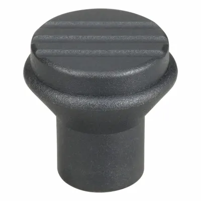 KIPP Hand Knob: Pull, Plastic w/ Steel Thread, M5 Thread, 10 mm Thread Lg - Pull Knobs with Threaded Hole