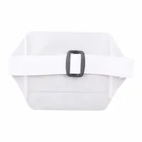Arm Band Badge Holder: Pouch, Horizontal, 6 in Badge Pouch Wd, 4 in Badge Pouch Ht, Nylon, 12 PK (MPN BAU 66885-12)