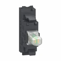 SCHNEIDER ELECTRIC Lamp Module: White, LED, 240 V AC Rating (MPN ZBVM15)