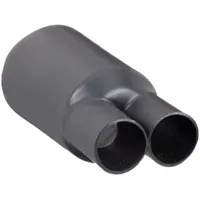 3M Heat Shrink Breakout Boot: 1 Pk, 0.8 in I.D. Before Shrinking, 0.37 in I.D. After Shrinking (MPN HDBB-205-1-250)