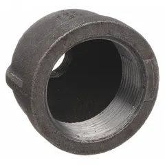 Threaded x Threaded straight pipe fitting, Class 150, rated for 300 psi at 150°F. Connects a 3-inch line to a 1-inch branch in medium-pressure systems. Suitable for industrial plumbing, steam, and process piping applications requiring Class 150 compatibility.
