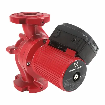 Grundfos Circulating Pump: 5/8 hp HP, 208-230V AC, Cast Iron, 3, 57 ft Max. Head - General-Purpose Inline Circulator Pumps