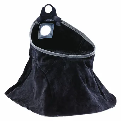 3M Shroud,Leather,Black,18 in W (MPN M-449). Key specifications — Product Type: Shroud. - 3M General Purpose Headgear