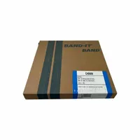 Stainless Steel Band: 0.03 in Strapping Thick, 1,800 lb Break Strength, 100 ft Strapping Lg, 316 (MPN C40699)
