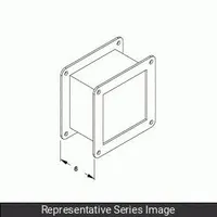 HAMMOND MANUFACTURING Wireway Nipple: 4 in Wd, 4 in Ht, 6 in Lg, 4 in Ht, Stainless Steel, 4 in Wd (MPN 1487CM6SS)