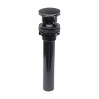 KISSLER & CO Sink Drain: ABS, 9 in Overall Ht, 2 in Overall Dia, 2 1/8 in Pipe Dia (MPN 08-0323)
