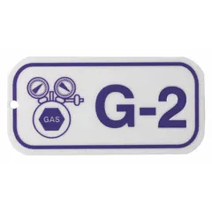 This BRADY G-2 lockout tag is made of polystyrene plastic and printed in English. It is designed for use in lockout/tagout procedures to identify energy-isolation points and prevent accidental equipment startup during maintenance.