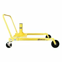 OZ LIFTING PRODUCTS Mounting Base: Mobile Pedestal, 1,200 lb Max Load Capacity, Steel (MPN OZWB2)
