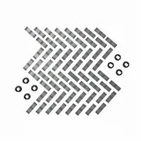 FILL-RITE Vane Kit: Mfr Part # KIT300VP, Vane Kit, Includes (64) Carbon Vanes/(8) Rotor Inserts