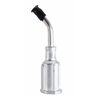 EXCELTA Vacuum Probe/Cup Assembly: Bent, 0.13 in Tip Size, 30° Tip Angle, Buna-N - Precision Vacuum Probe & Pad Assemblies