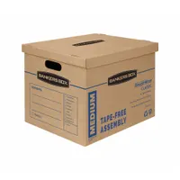 Moving Box: 14 in x 15 in x 18 in, 32 ECT, Double Wall, 8 PK (MPN 7717201)