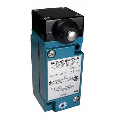 Honeywell Plug-In Limit Switch: Plunger Actuator, Momentary, Metallic, Plunger - Side-Mount Plunger Limit Switches