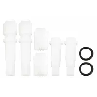 MOEN Stem Extension: For Moen Series, Use with Hot/Cold Water, Ceramic, Stem Extension, 2 PK (MPN 90274)