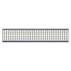 Preprinted wire marking label sheet with legend '6' in black on white vinyl cloth. Each pack contains 900 labels on 25 sheets. Rated for continuous use from -40°F to 176°F. Suitable for permanent identification of wires and cables in industrial environments.