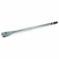 WILLIAMS Comfort Grip Micrometer: Foot-Pound/Newton-Meter, 1/2 in Drive Size, 24 1/2 in Overall Lg (MPN 2503MFRPHW)