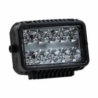 GOLIGHT Vehicle Work Lights: Rectangular, Spot, LED, Insert, Plug-and-Play, Black, 5 in Overall Wd (MPN 15448)