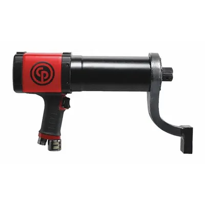 CHICAGO PNEUMATIC Nutrunner: Light Duty, Pistol-Grip, 1 in Drive, Through Hole, 3/8 in NPT - Pistol-Grip Air-Powered Torque Wrenches