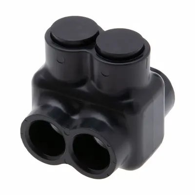 POLARIS Multitap Connector: 2 Port, Double-Sided Entry, 14 AWG – 1/0 AWG Wire Size - Dry-Location Double-Sided Entry Multitap Connectors
