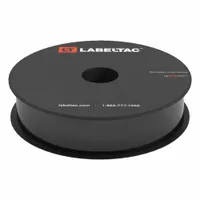 LabelTac Pro Model High Temp Supply: 1 in x 100 ft, Vinyl, Black (Gloss), Indoor/Outdoor (MPN LT103HT)