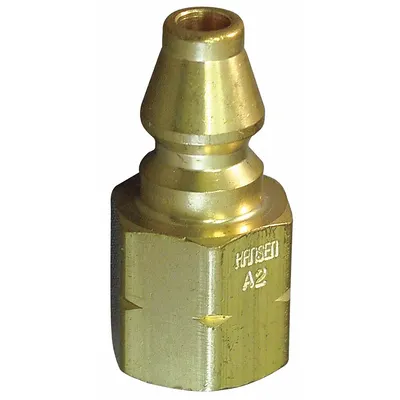 HANSEN Quick Coupler Plug: UNF - Acetylene Hose Quick-Disconnect Coupling Plugs