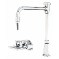 INSTOCK Laboratory Faucet: Faucet, Single-Post, For Cold Water/Hot Water Media, 2 Handles, 1 Outlets (MPN GRL084-8-3001-BH)