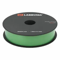 LabelTac Pro Model Reflective Supply: 1 in x 75 ft, Vinyl, Green (Gloss), Indoor/Outdoor (MPN LT105RF)