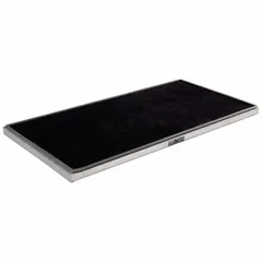 Replacement carbon filter for LABCONCO Fume Absorbers (2005 and newer) and Fume Adsorbers. Overall height 12 inches, overall width 26 inches. Captures chemical vapors and odors in laboratory fume hoods to maintain air quality.