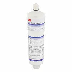 This inline water filter uses carbon media to reduce scale in drinking fountains and beverage machines. It has a flow rate of 6 gpm, overall height of 8 7/8 in, overall diameter of 2 3/8 in, and FNPT connections.