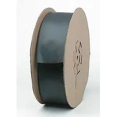 Standard heat shrink tubing with a 2:1 shrink ratio. Before shrinking, inner diameter is 4 in; after shrinking, inner diameter is 2 in. Supplied in a 50 ft length, yellow color. Used for insulating, protecting, and bundling electrical wires and cables in industrial, automotive, and marine applications.