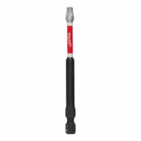 MILWAUKEE Power Bit: Power Bit, T25 Bit Size, Imperial, Torx® Head, T25 Bit Industry Size, Std, Hex (MPN 48-32-4561)