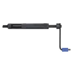 Steel installation tool for prewinding helical inserts into right-hand fine metric threads. Designed for use with helical inserts to ensure proper alignment before final installation. Commonly applied in thread repair and reinforcement applications.