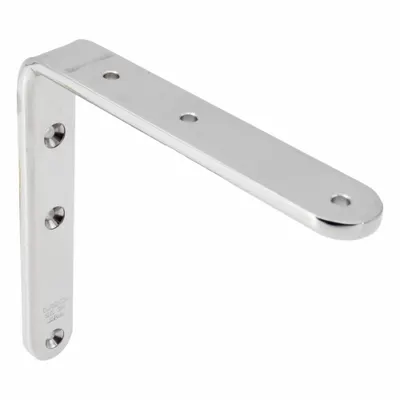 SUGATSUNE Shelf Bracket: 4 23/32 in Ht - Standard Duty Shelf Brackets