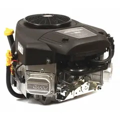 Vertical-shaft gasoline engine delivering 25 hp with electric start. Features a 1 in shaft diameter and 1/4 in keyway. Suitable for powering industrial equipment such as generators, pumps, and commercial mowers.