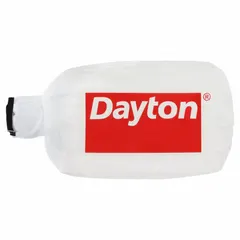 Replacement lower bag for Dayton dust collector model 3AA30B. Captures wood dust and fine particles from woodworking operations, helping maintain cleaner air in workshops and industrial wood processing facilities.