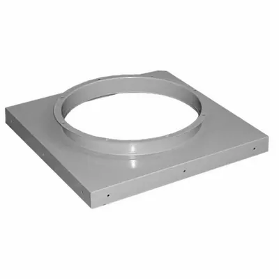 DAYTON Curb Cap: For 36 in Fan Dia, Steel - Curb Caps