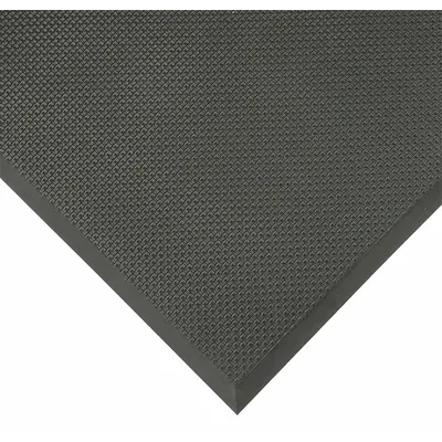 NOTRAX Antifatigue Mat: Pebble, 4 ft x 75 ft, 5/8 in Thick, Black, Nitrile Foam - Oil & Grease-Resistant Antifatigue Mats