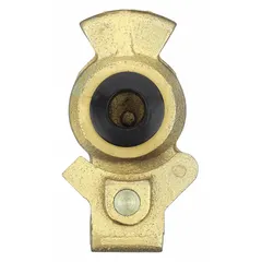Full face polyurethane gladhand seal for creating airtight connections between truck air brake lines and trailer gladhands. Durometer 68A-70A, black color, sold in pack of 10. Does not include screen or dust flap.