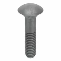 Carriage Bolt: Square Neck, 1/2"-13 Thread Size, 14 in lg, Steel, Grade 2, Hot-Dipped Galvanized (MPN CAI20501400G-001P)
